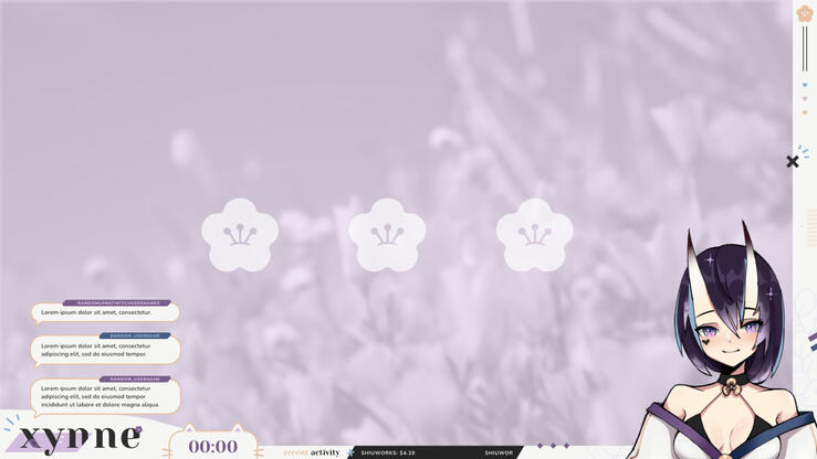 xynne gaming overlay